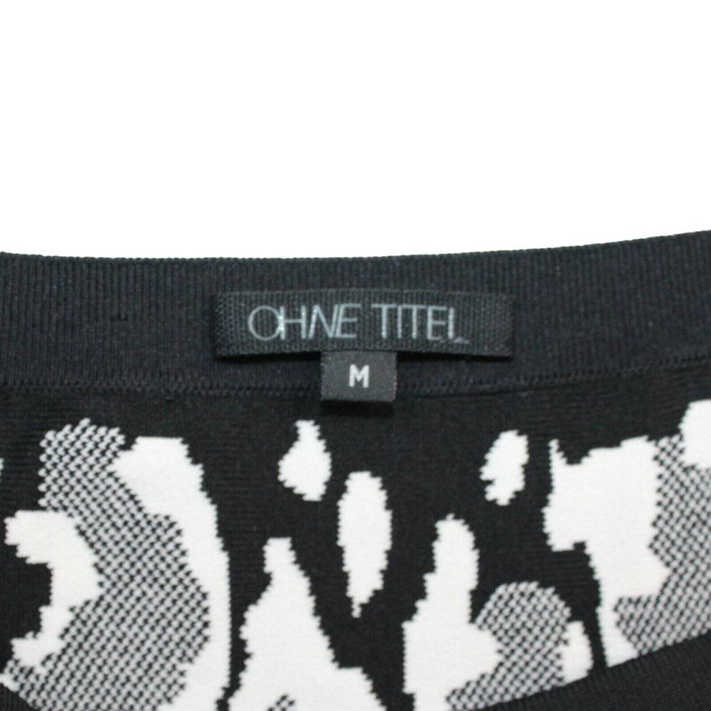 Ohne Titel Medium Snow Leopard Animal Print Skater Flare Textured Pull On Skirt - Picture 5 of 6